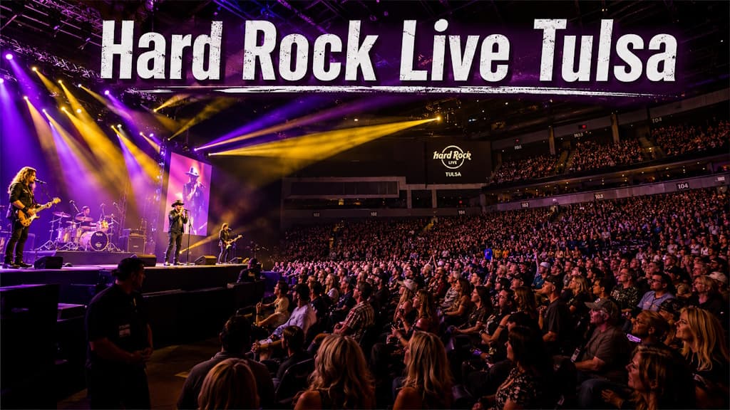 Hard Rock Live, a live music and concert venue in Catoosa, Oklahoma, with upcoming shows and tickets