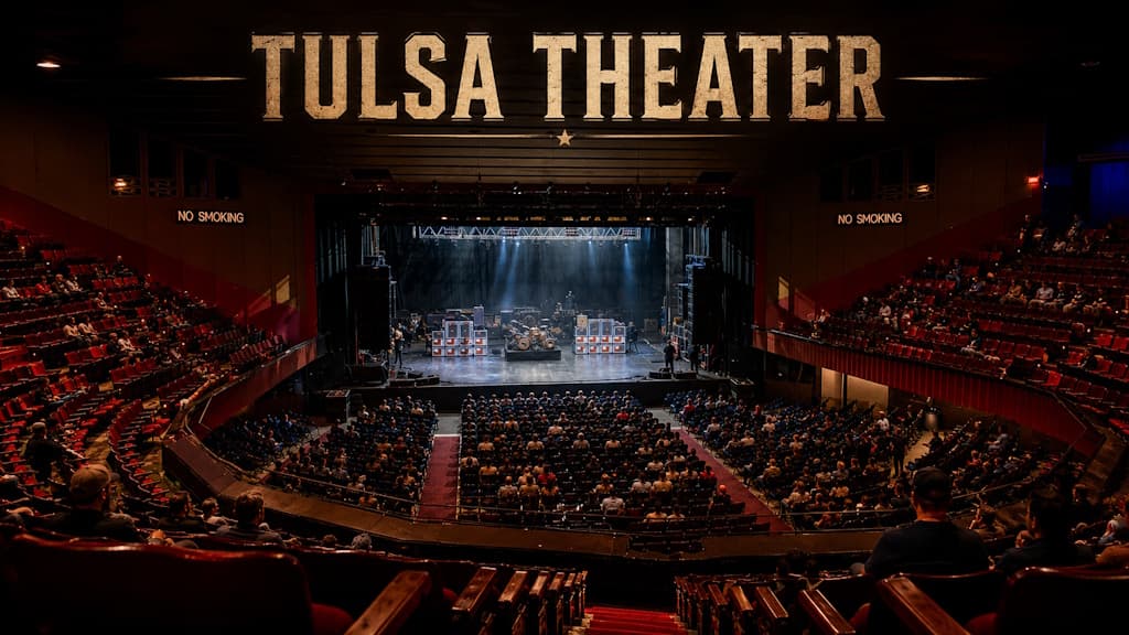 Tulsa Theater, a live music and concert venue in Tulsa, Oklahoma, with upcoming shows and tickets