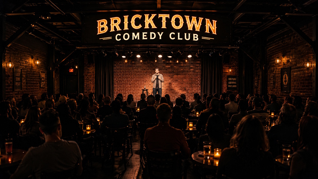 Bricktown Comedy Club, a live music and concert venue in Tulsa, Oklahoma, with upcoming shows and tickets