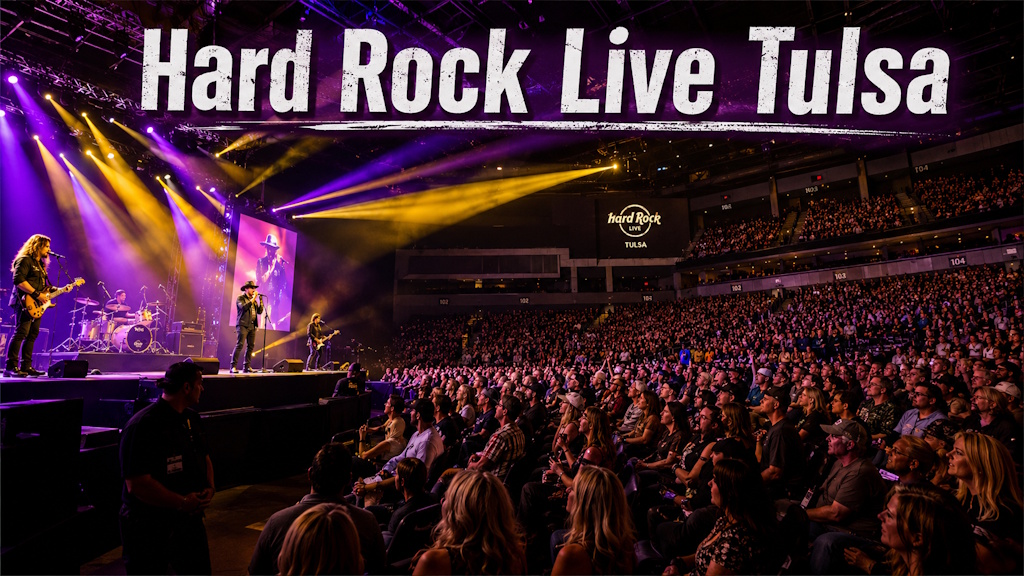 Hard Rock Live, a live music and concert venue in Catoosa, Oklahoma, with upcoming shows and tickets